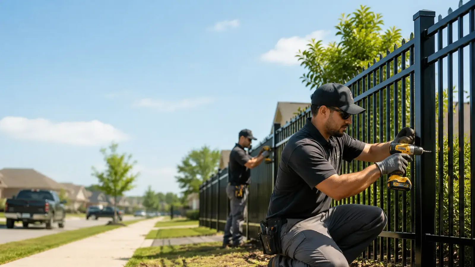 Metal Fence Installation in Franksville, WI